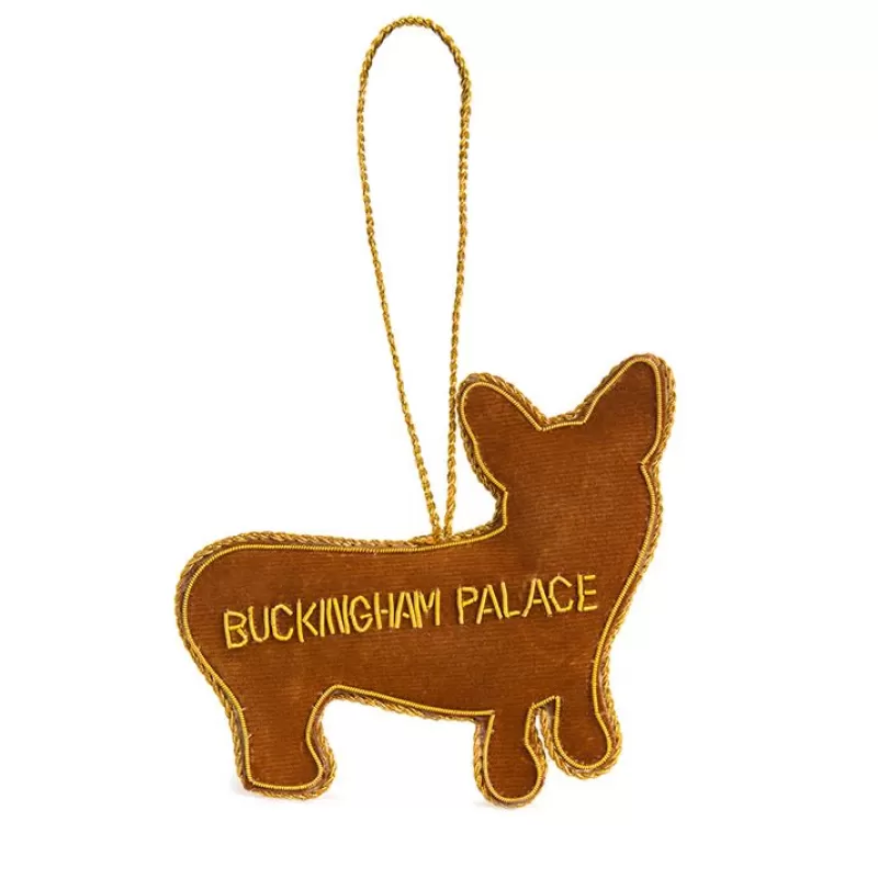 Decorations | Royal Collection Shop Buckingham Palace Corgi In Coat Decoration