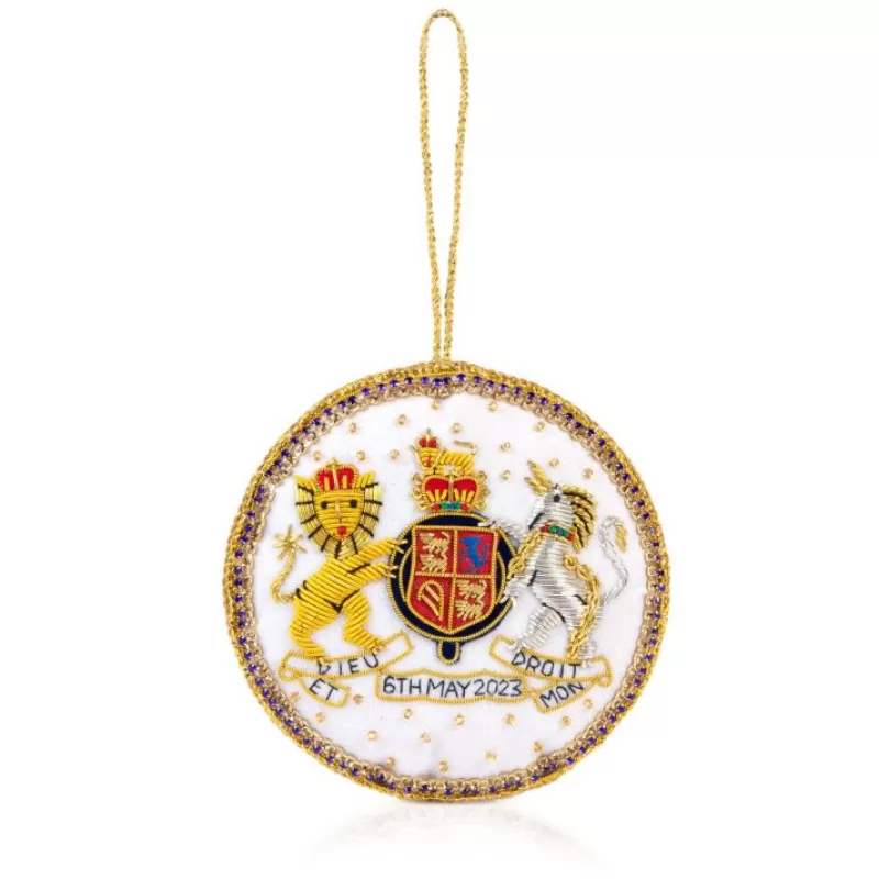 His Majesty The King'S 75Th Birthday | Royal Collection Shop The Coronation Coat Of Arms Decoration